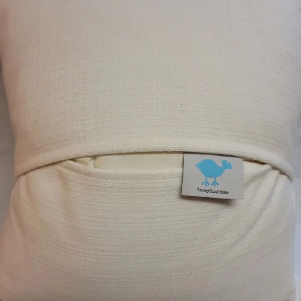 Lucky Bird Home Pillow “Born to Tailgate” New York State  Toss Throw Decor NWOT